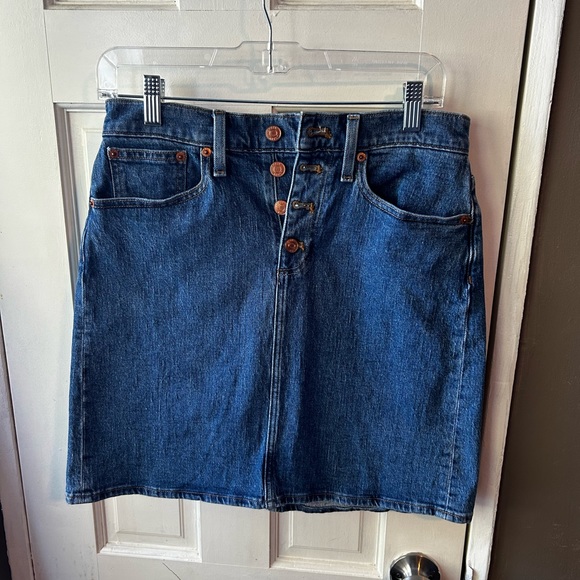 J Crew Denim NWOT Button Fly Jean Skirt. Size 26. - Picture 1 of 4
